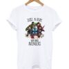 Just A Girl Who Loves Avengers T Shirt ZNF08