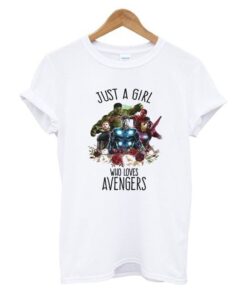 Just A Girl Who Loves Avengers T Shirt ZNF08