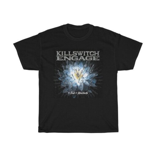 KILLSWITCH ENGAGE KSE Rock Metal Band Men's New Black T-Shirt