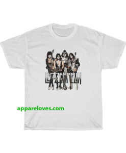 KISS Led Zeppelin Parody T-Shirt thd