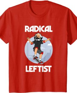 Karl Marx Skateboarding Radical TShirt THD