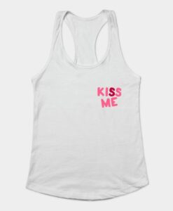 Kiss Me Love Tank Top Women ZNF08