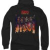 Kiss Rock Band Hoodie ZNF08