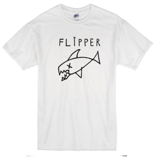 Kurt cobain flipper t-shirt ZNF08