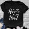 LITTLE HOOD Letter T-Shirt ZNF08