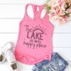 Lake Life Graphic Tanks ZNF08