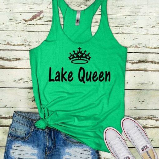 Lake Queen Women's Racerback Tank ZNF08