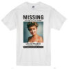 Laura Palmer Twin Peaks Missing T-Shirt