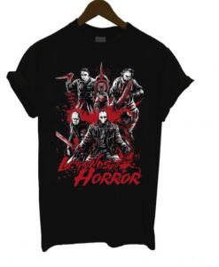 Legends of Horror Movie Friday the 13th Jason Voorhees T Shirt THD