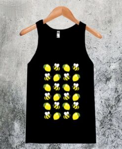 Lemon and Bee Tanktop ZNF08