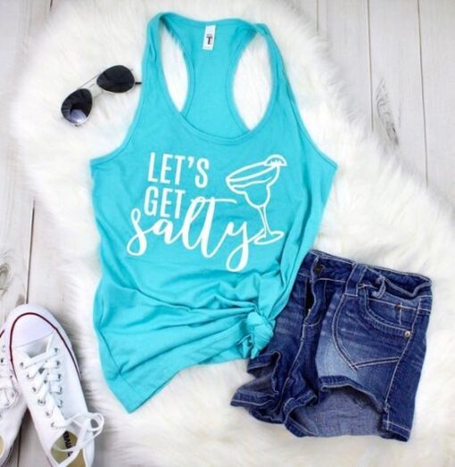 Lets get salty Tank Top ZNF08