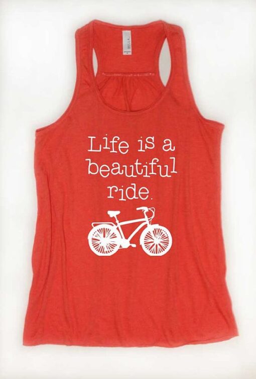 Life Is A Beautiful Ride TANK TOP ZNF08