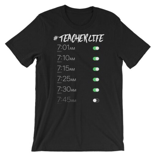 Life Of A Teacher TeacherLife Short-Sleeve Unisex T Shirt