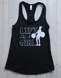 Lift Like A Girl Tanktop ZNF08