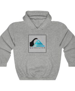 Light Grey Quicksilver Hoodie