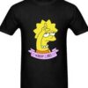 Lisa Simpson Nobody Cares t shirt ZNF08