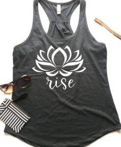 Lotus Racerback Tank Top ZNF08