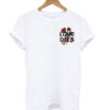 Love Dies Hand Rose T Shirt THD