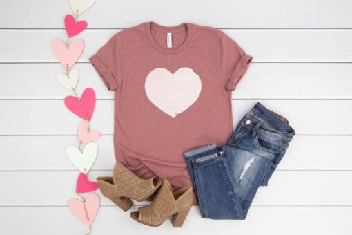 Love Heart Tshirt ZNF08