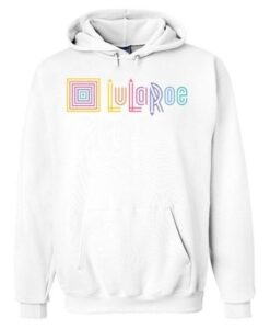 LuLaRoe Logo White hoodie ZNF08