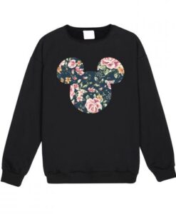 MICKEY FLORAL Sweatshirt KM - Copy