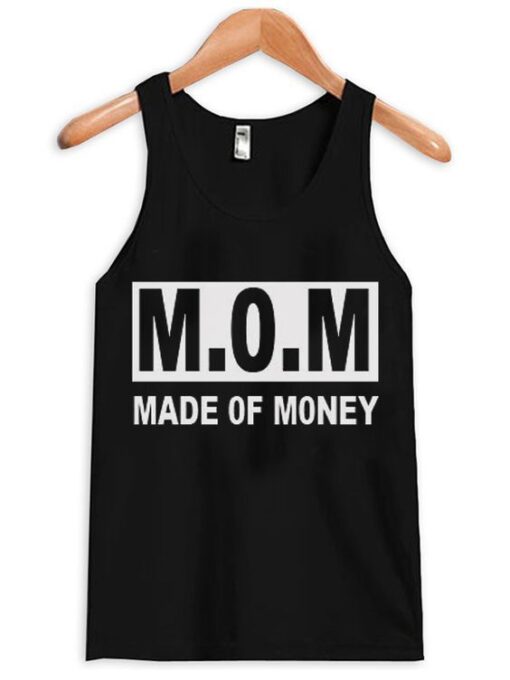 MOM Made Of Money Unisex Adult Tanktop ZNF08