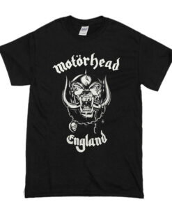 MOTORHEAD ENGLAND BLACK TEES