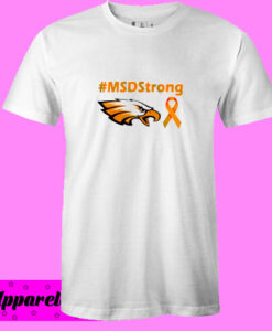 #MSD Strong orange eagle T shirt