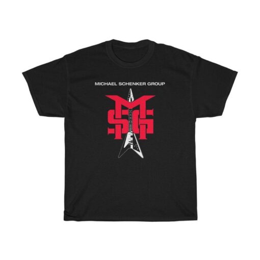 MSG Michael Schenker Group Metal Band T-Shirt