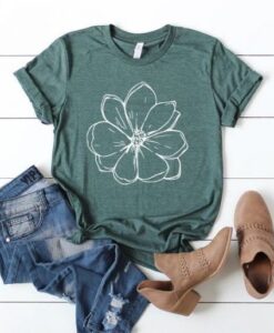 Magnolia Flower Shirt