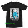 Marilyn Monroe Blue Bandana T Shirt thd