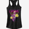 Marvel Captain Marvel Cosmic Neon Girls Tank ZNF08