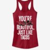 Marvel Deadpool Beauty Girls Tank Top ZNF08