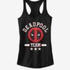 Marvel Deadpool Team Stuff Girls Tank ZNF08