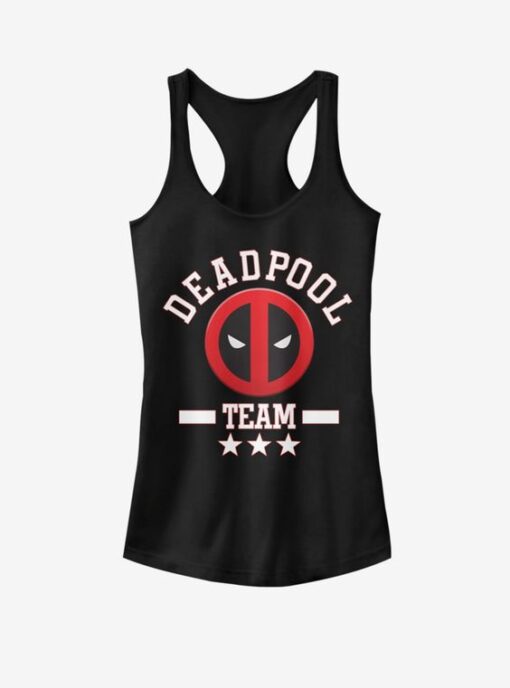 Marvel Deadpool Team Stuff Girls Tank ZNF08