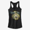 Marvel Ghost Rider Flames Girls Tank ZNF08