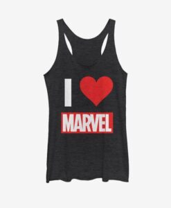 Marvel I Love Tank Top ZNF08