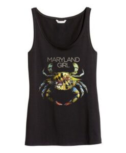 Maryland Girl black tank top ZNF08