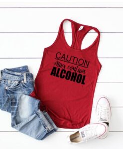 May Contain Alcohol Tank top ZNF08