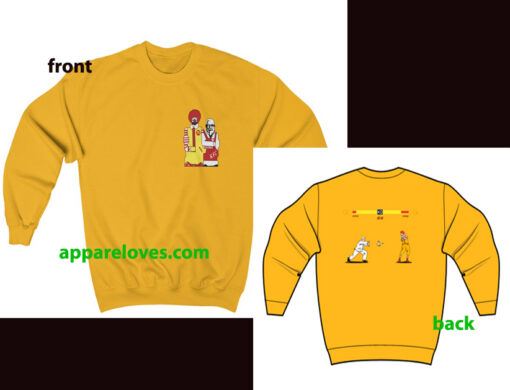 McDonald vs KFC Sweatshirt(2side) THD