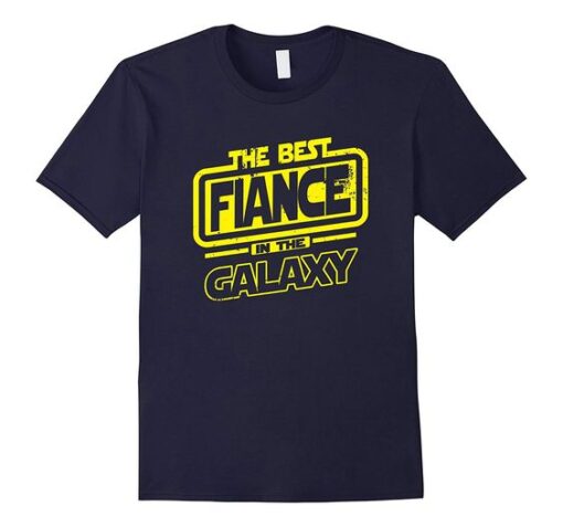 Mens Best Fiance Galaxy T Shirt ZNF08