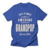 Mens Crazy Grumpa Grandpa TSHIRT ZNF08