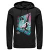 Men's Marvel Spiderverse Spider-Gwen City Pose Graphic Hoodie ZNF08