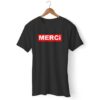 Merci Red Box Logo Man's T-Shirt DAP