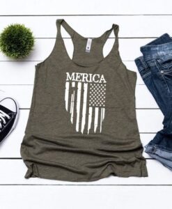 Merica Flag Tank ZNF08