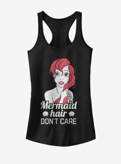 Mermaid Mermaid Hair Girls Tank ZNF08