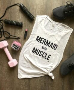 Mermaid with Muscle TanAk Top ZNF08