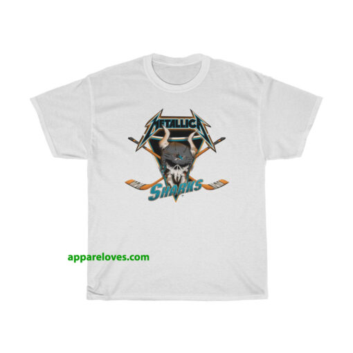 Metallica San Jose Sharks T-Shirt THD