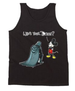 Mickey Mouse And Dart Vader Disney Men's Tank Top DAP