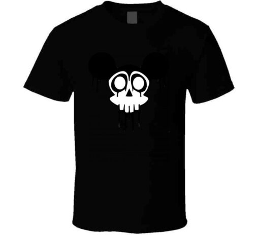 Mickey Mouse Toxic Melting Mickey Mouse Head Tshirt